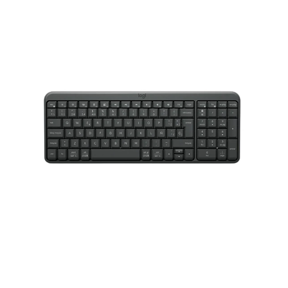 Logitech K250 Robusto Teclado - Compacto - Inalámbrico Conectividad - Español - QWERTY Diseño