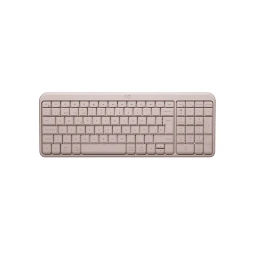 Logitech-K250-Robusto-Teclado-Compacto-Inalámbrico-Conectividad-Español-QWERTY-Diseño-Rosa-1 Logitech Soporte de Pared para Remoto táctil de vídeoconferencias