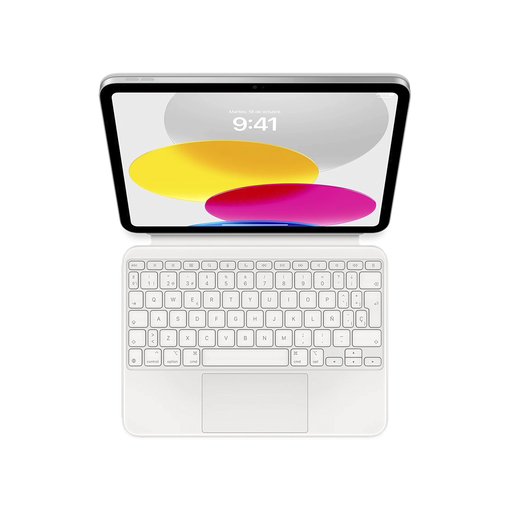 Teclado Apple Magic Keyboard Folio iPad 10a gen Español Trackpad
