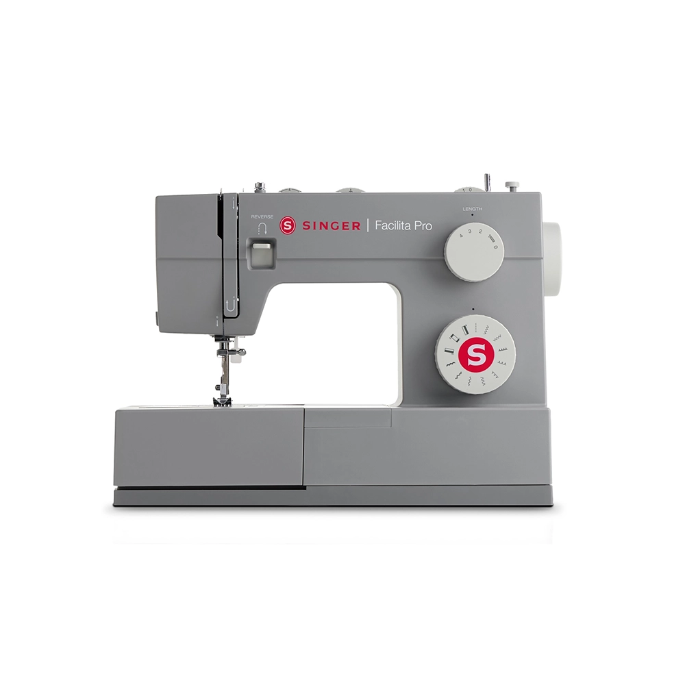 Maquina de coser Singer 4411 gris domestica semi industrial 1100ppm