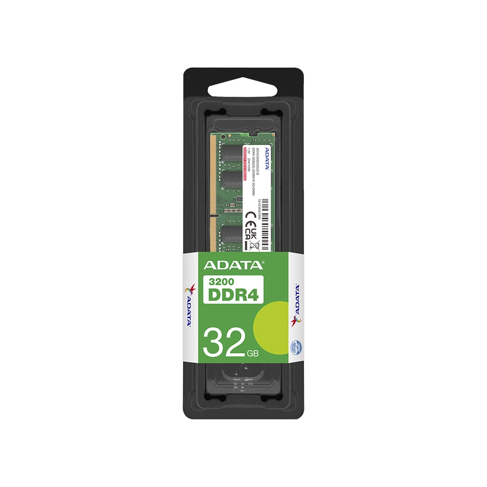 Memoria DDR4 32GB ADATA PC 3200MHz Alto Rendimiento