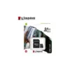 Memoria MicroSDXC Kingston Canvas Select 64GB 100MB/s Adaptador SD Resistente