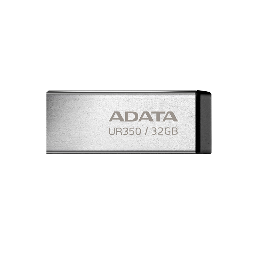 Memoria USB Adata UR350 32GB USB 3.2 Carcasa metálica Diseño sin tapa