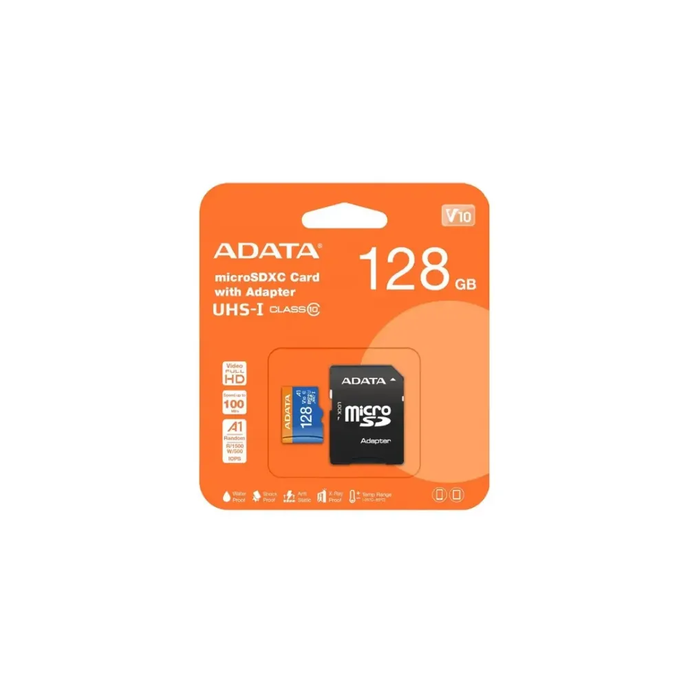 Memoria microSD Adata 128GB Class 10 UHS-I para celular