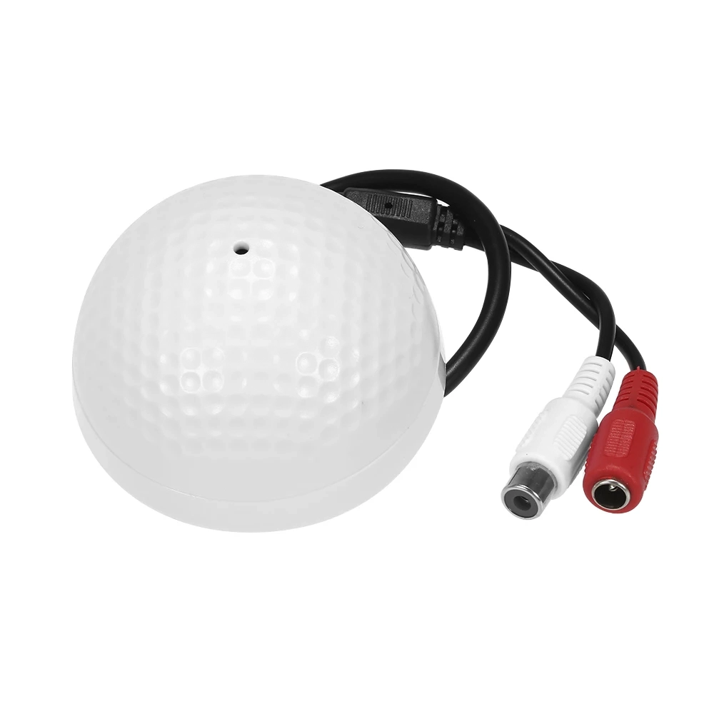 Micrófono CCTV AD-AUI0 Alta Sensibilidad con Amplificador 12V