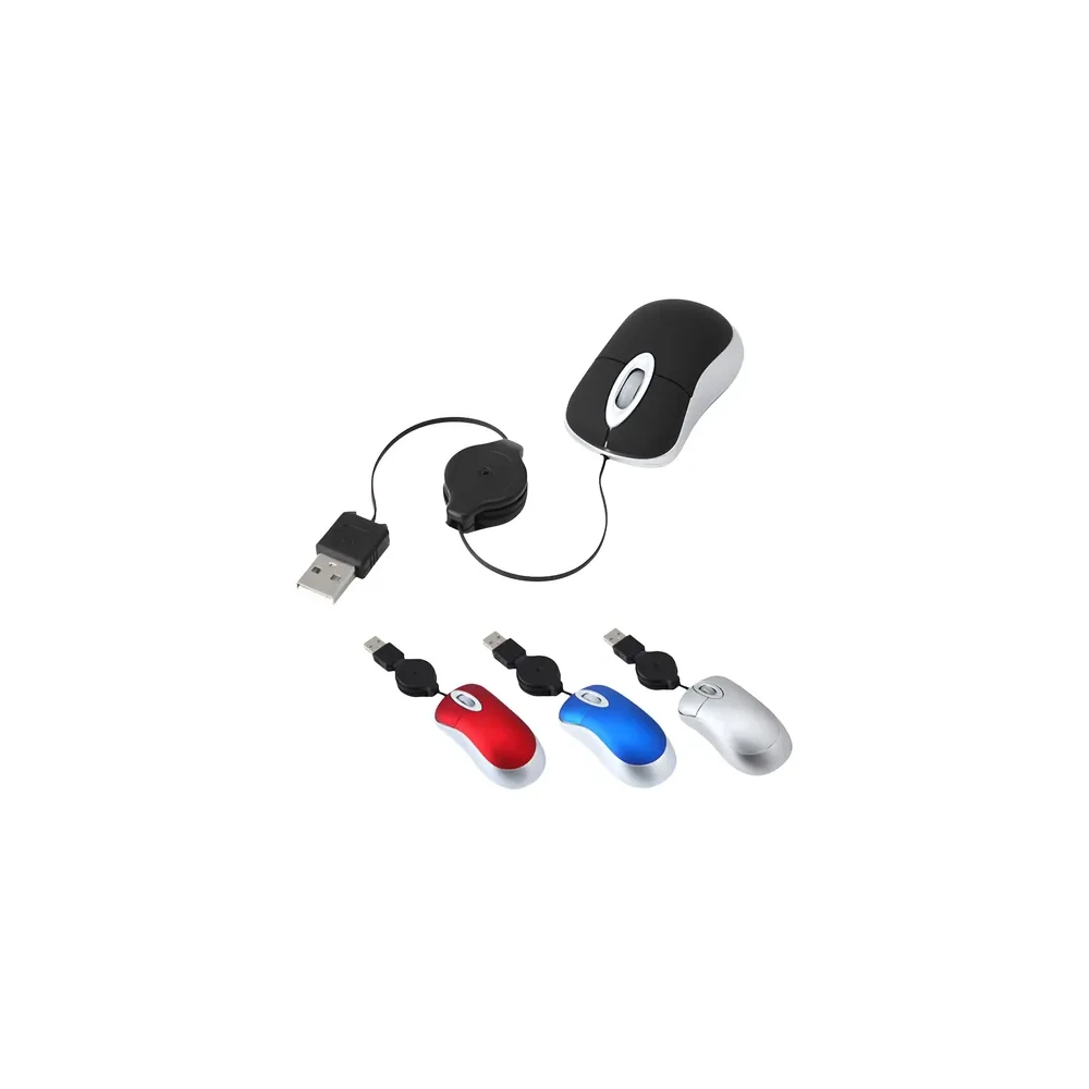 Mini Mouse Basika USB Compacto Portátil Diseño Ergonómico
