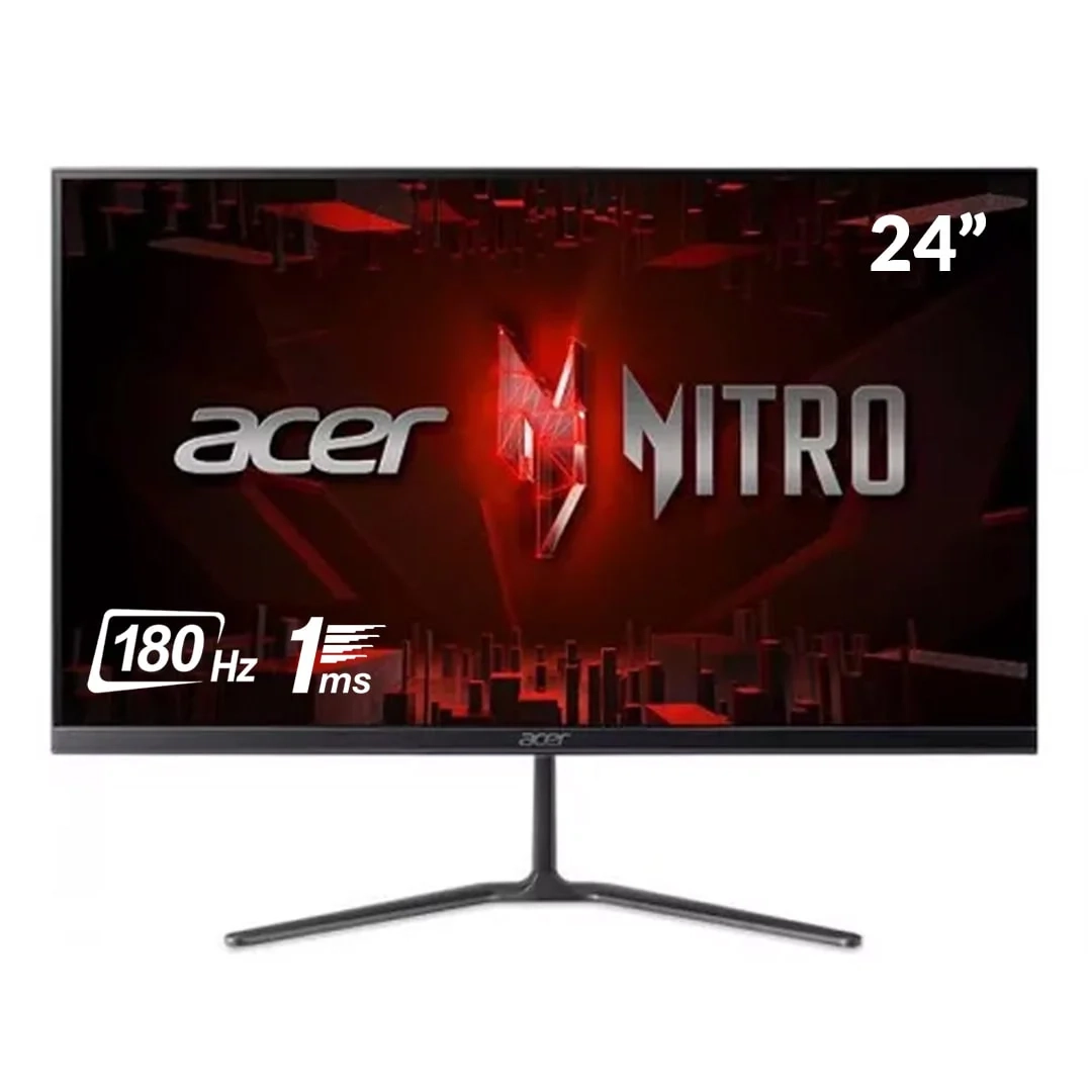 Monitor Acer Nitro KG240Y 23.8" Full HD 180Hz HDR10 Gaming Pro
