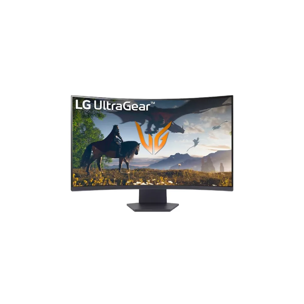 Monitor Gamer LG UltraGear 32GS60QC-B.AUSQ QHD Curvo 180Hz