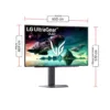 Monitor LG 27GX704A-B OLED 27 QHD 240Hz 0.03ms UltraGear