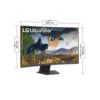 Monitor LG 32" 32GS60QC UltraGear 180Hz QHD 1ms