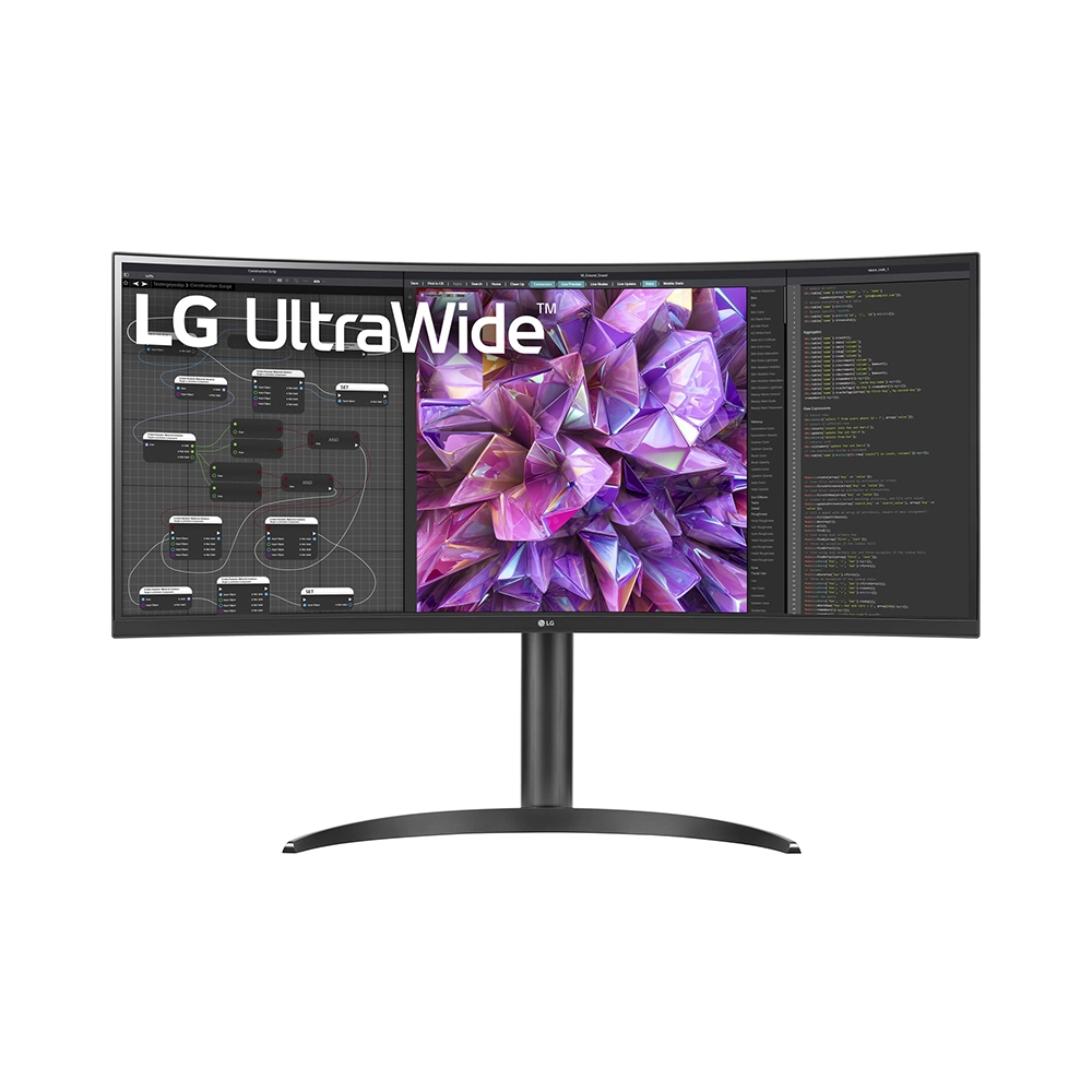 Monitor curvo LG 34 pulgadas UW-QHD 3440x1440 UltraWide con HDMI y DP