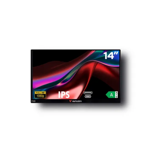 Monitor portátil Verbatim PM 14 14" Full HD 1080p USB-C HDMI para viajar