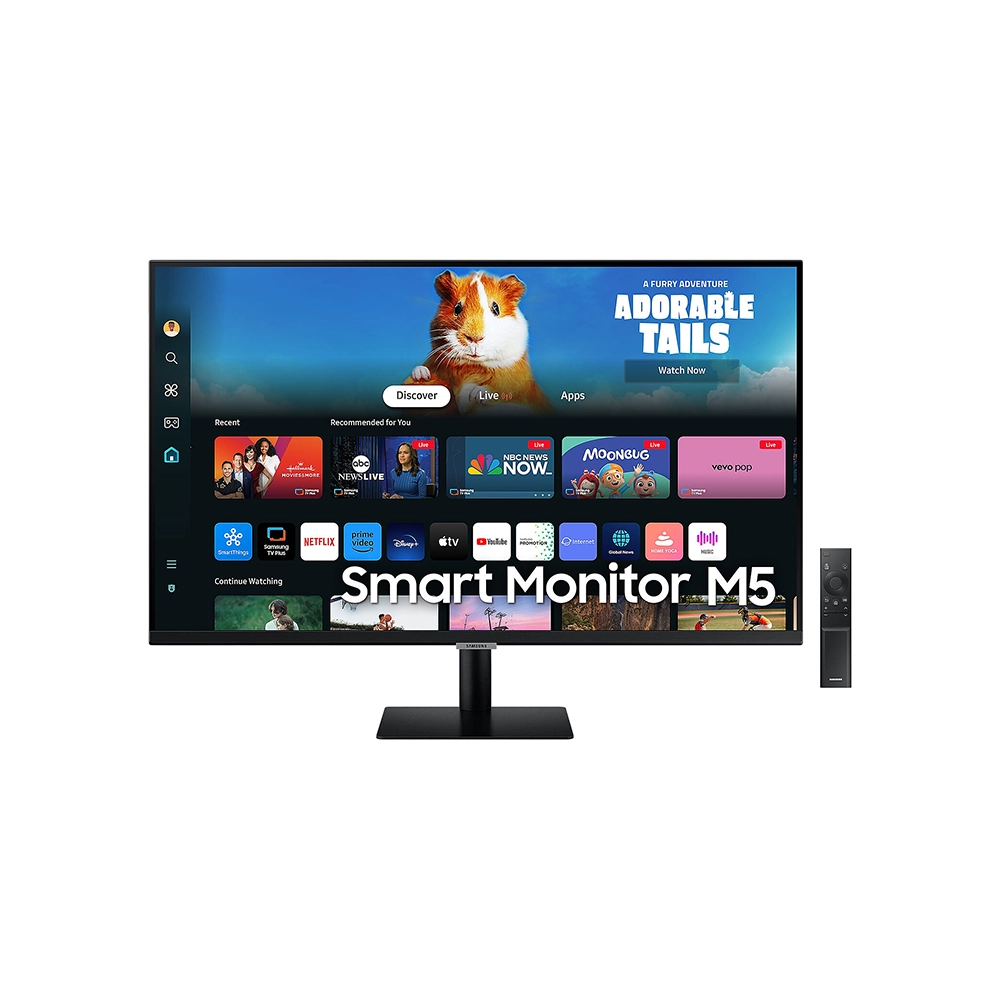 Monitor Samsung 32" M5 Smart Monitor Full HD para trabajo y TV