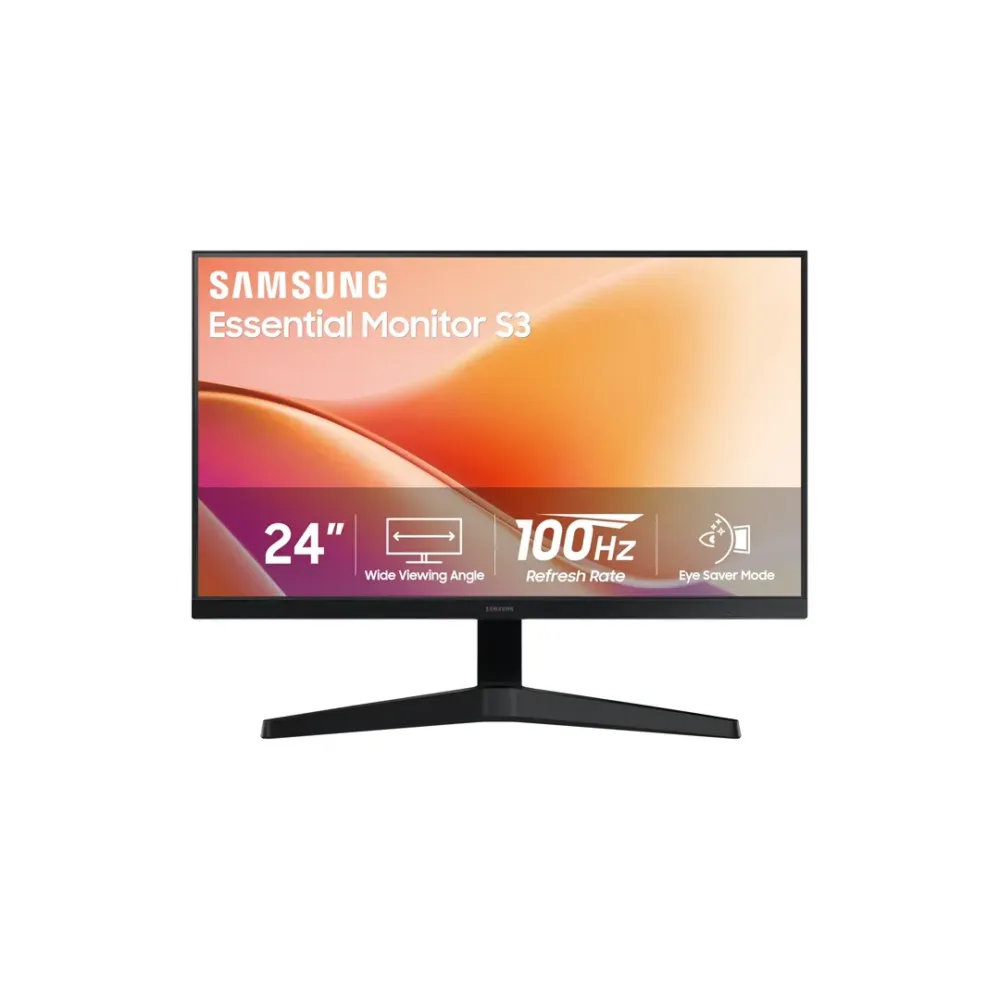 Monitor Samsung S24F330EAN 24" FHD 100Hz para oficina y gaming