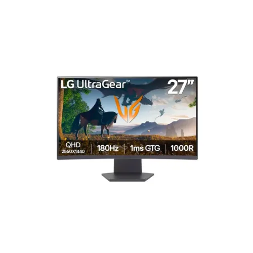 Monitor-gamer-LG-27GS60QC-B-QHD-180Hz-curvo-1ms-27-pulgadas-1 Monitor LG 22U401A 22 pulgadas Full HD 5ms HDMI Plano Borde Delgado