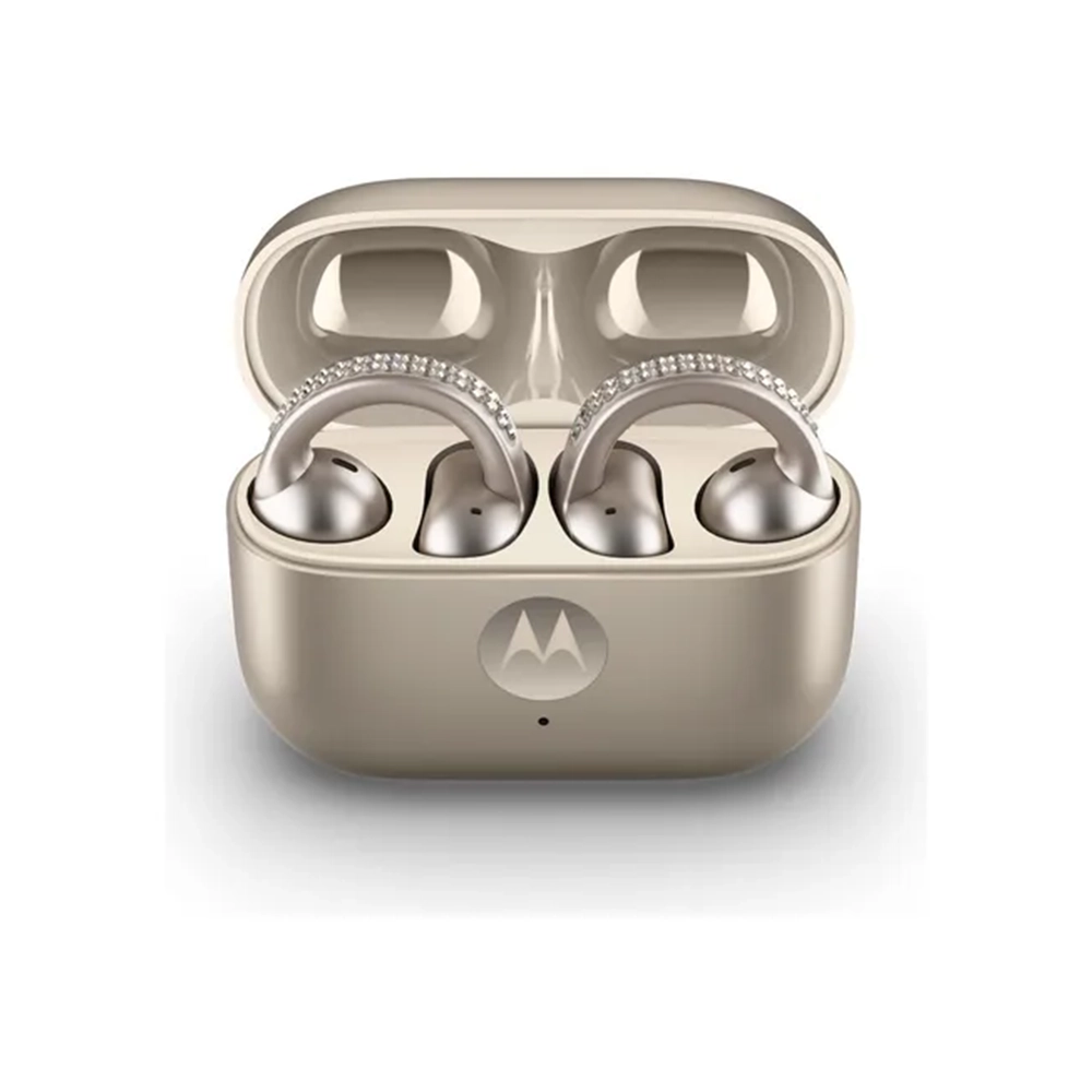 Moto Buds Loop swarovski Dorado