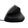 Mouse Vertical Alámbrico Basik 2400DPI Ergonomía Avanzada