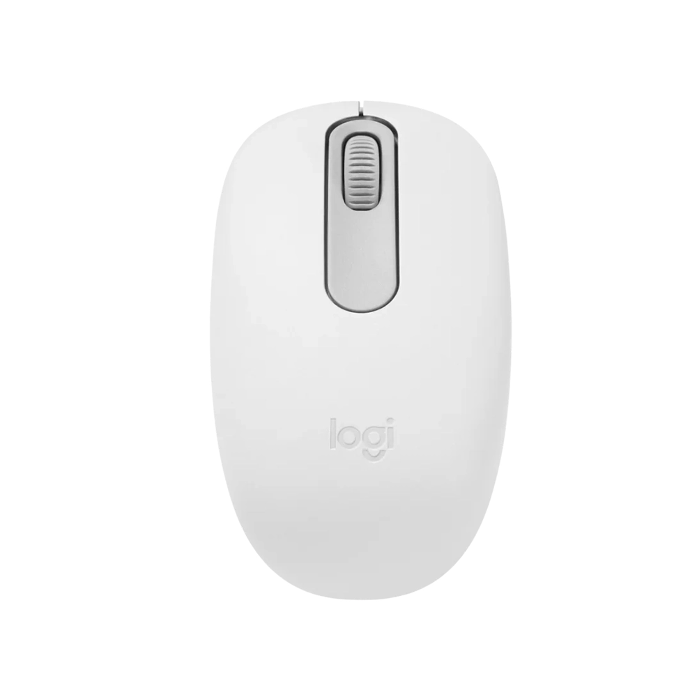 Mouse Bluetooth Logitech M196 Blanco Perla Precisión Ergonómico
