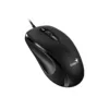 Mouse Genius DX-101 USB negro ergonómico 1000 dpi preciso