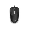 Mouse Genius USB DX-123 Gris ergonómico precisión 1200 DPI cableado