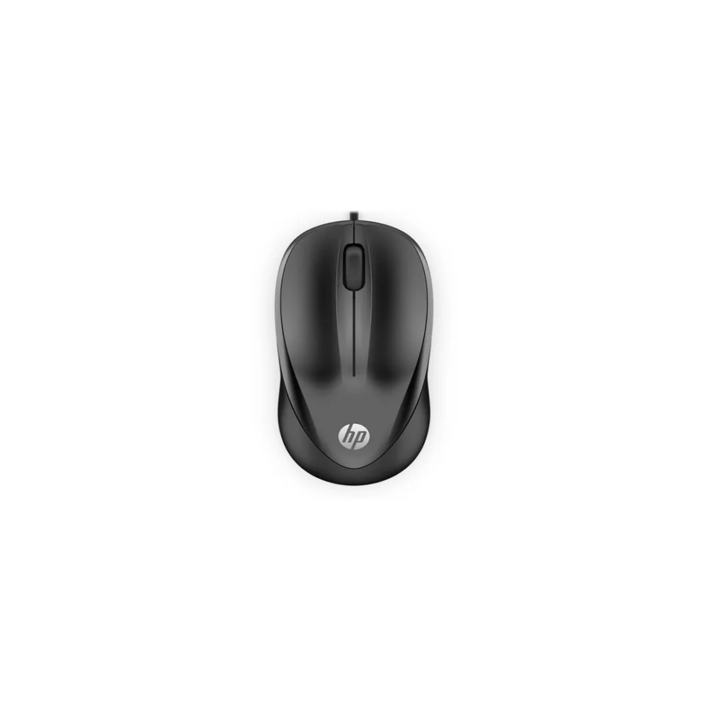 Mouse HP 1000 4QM14AA Alámbrico USB 1200 DPI Negro para oficina