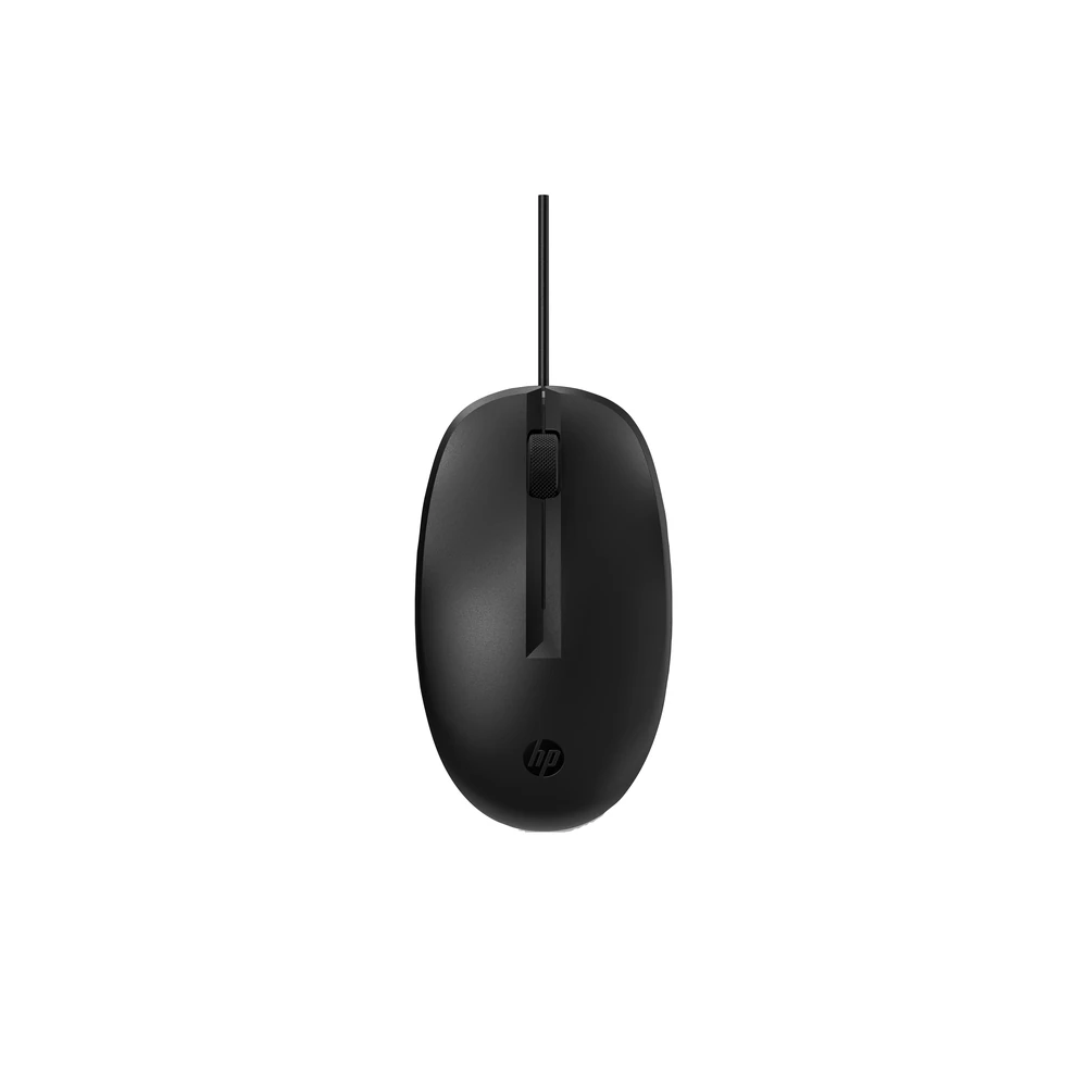 Mouse HP 125 Wired Mouse 265A9UT USB 1200 DPI negro
