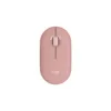 Mouse Logitech Pebble M350S - Bluetooth - USB - Óptico - 3 Botón(es) - Rosa