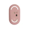 Mouse Logitech Pebble M350S - Bluetooth - USB - Óptico - 3 Botón(es) - Rosa