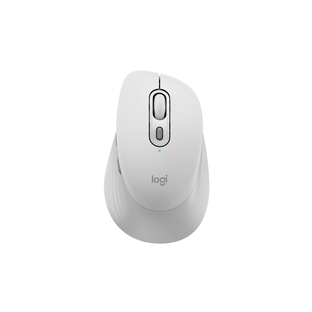 Mouse Logitech Signature M650 Medium Off White inalambrico
