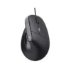 Mouse Trust Bayo II 25144 ergonomico vertical 2400 DPI negro