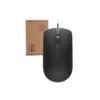 Mouse USB Dell MS116 óptico 1000 dpi cableado para oficina y hogar