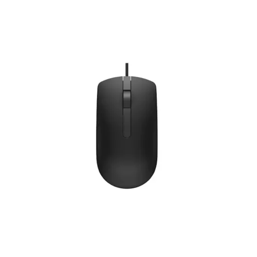 Mouse USB Dell MS116 óptico 1000 dpi cableado para oficina y hogar