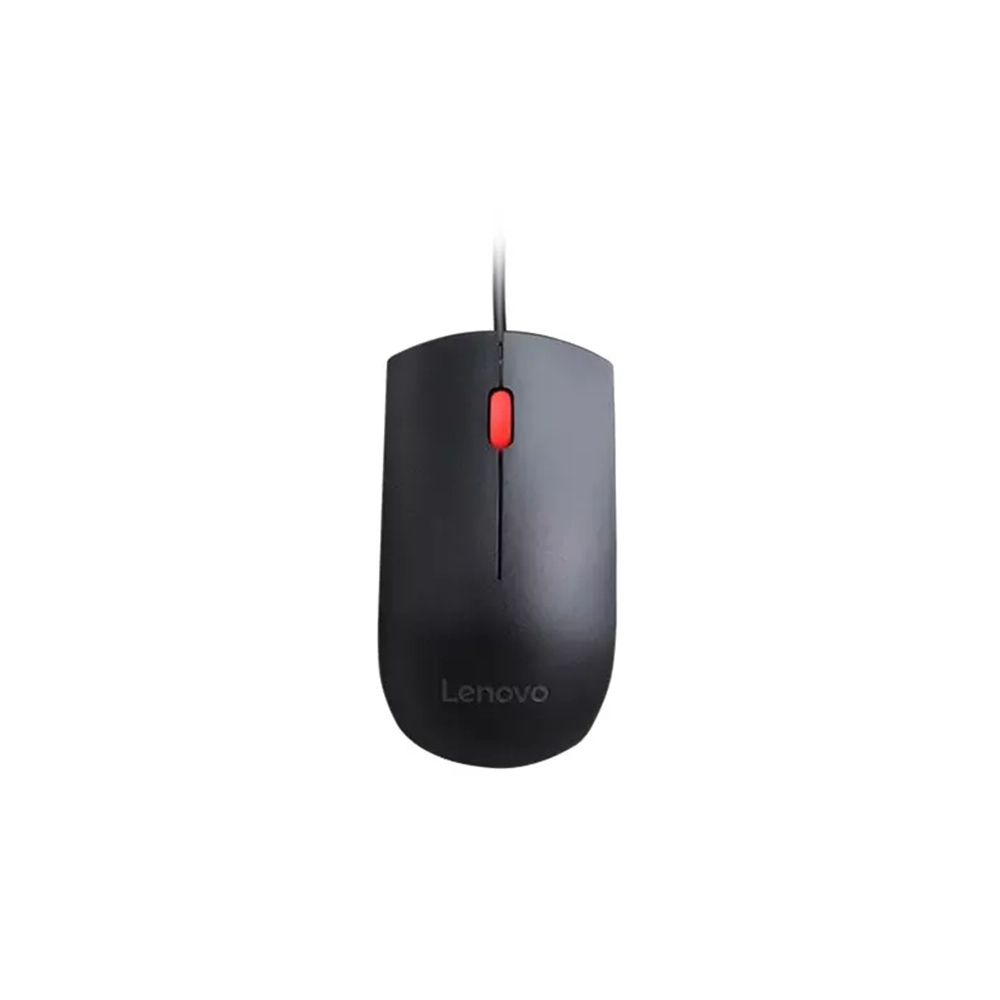 Mouse USB Lenovo Essential Ergonómico Preciso Plug and Play