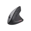 Mouse ergonomico J&R MIJR-024 bluetooth recargable negro 6 botones