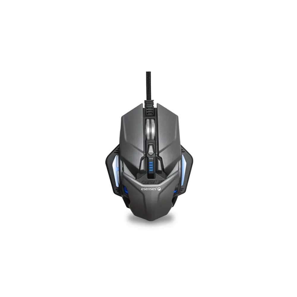 Mouse gaming Esenses WGM-10 USB óptico 7200 DPI y 8 botones