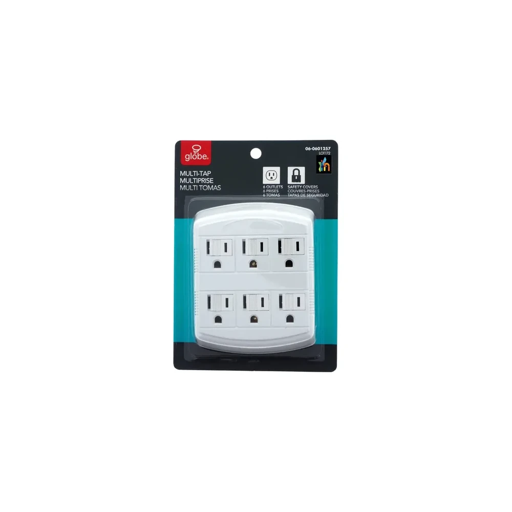 Multitoma Tierra Aislada 6 Salidas Rack PDU Protección Premium