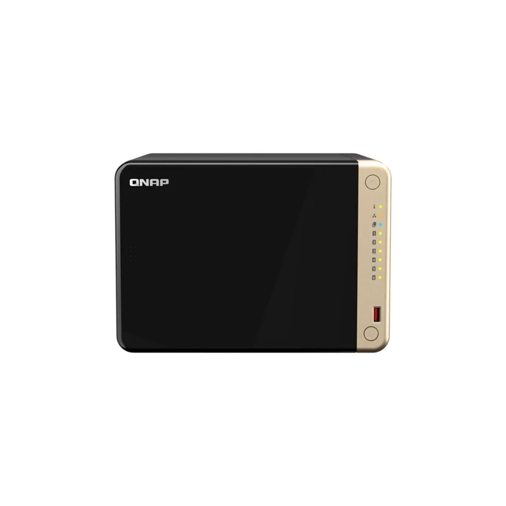 NAS QNAP TS-664-8G 6 bahías Intel Celeron Quad-Core 2.5GbE RAID