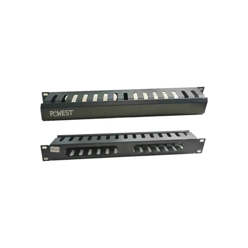 Organizador de Cableado Hikvision 1U 24 Slots Ds-1cm1u24 Rack Alta Capacidad