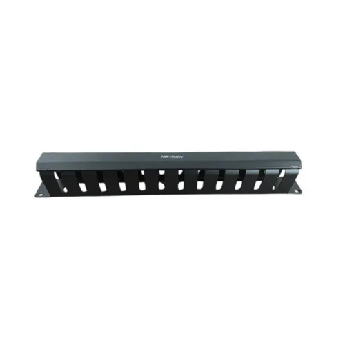 Organizador de Cableado Hikvision 1U 12 Slots Ds-1cm1u-12 Rack Profesional