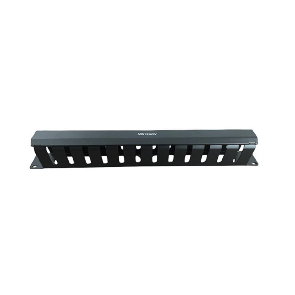 Organizador de Cableado Hikvision 1U 12 Slots Ds-1cm1u-12 Rack Profesional