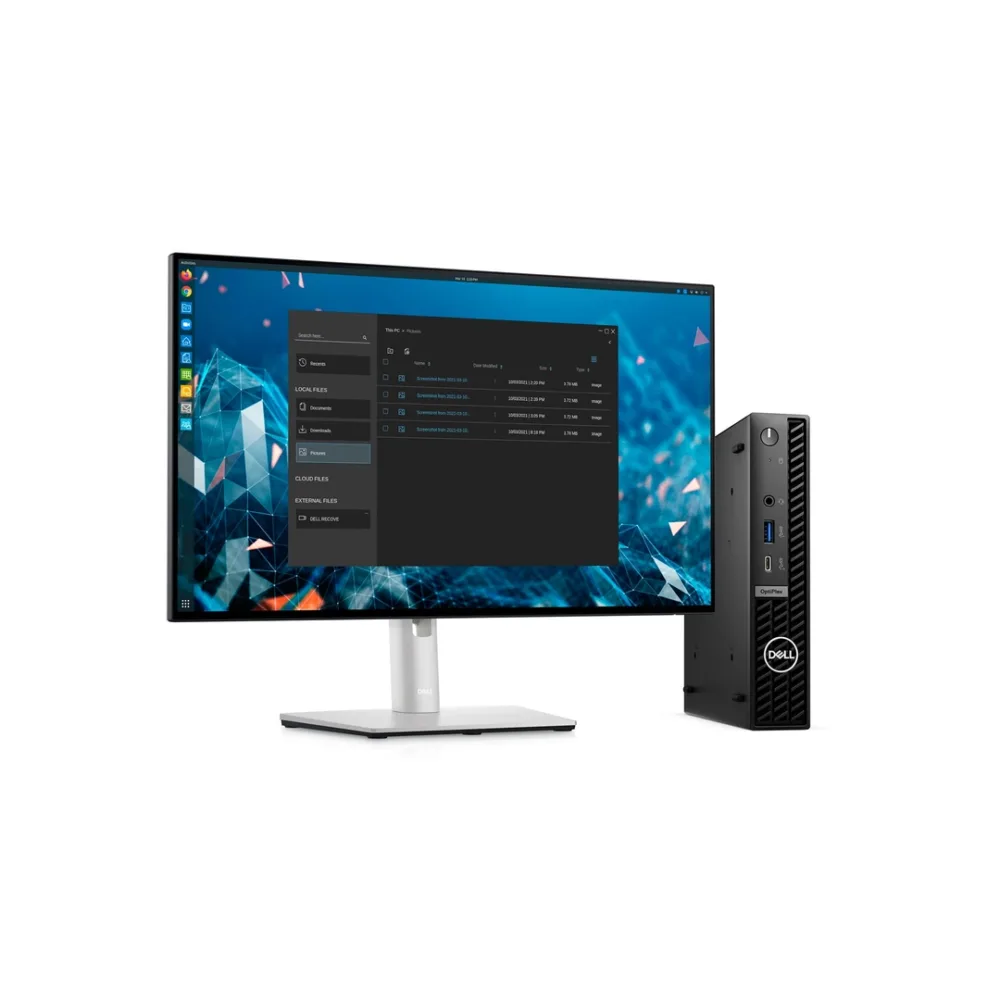 PC Dell OptiPlex 7020 Micro i5 8GB 512GB SSD + Monitor 22″ Win10 Pro Oficina