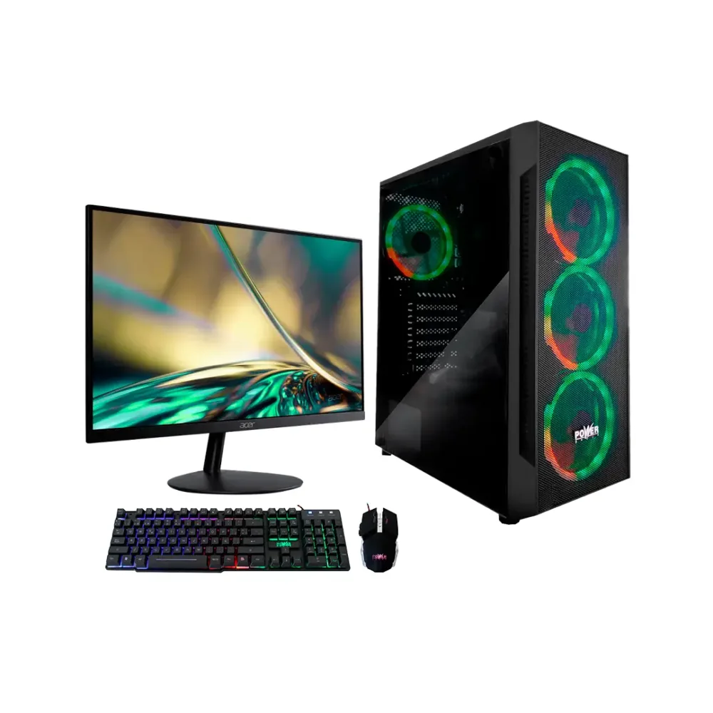 PC torre Intel Core i7-12700 16GB 512GB SSD pantalla 22 pulgadas