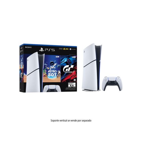 Consola PlayStation 5 Sony 1TB Slim GT7 Astro Bot 4K