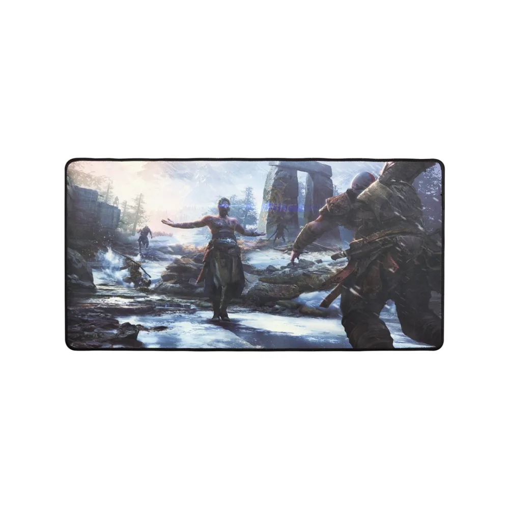 Mouse Pad Gamer Tech 30 X 60 cm Microtextura Borde Cosido Antideslizante