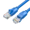 Patch Cord Cat 6 Azul 3Ft Alta Velocidad Redes Voz/Datos