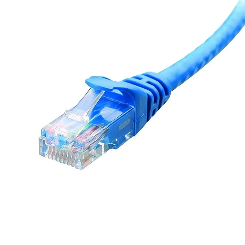 Patch Cord Cat 6 UTP Azul 7Ft Alta Velocidad Redes Nexxt