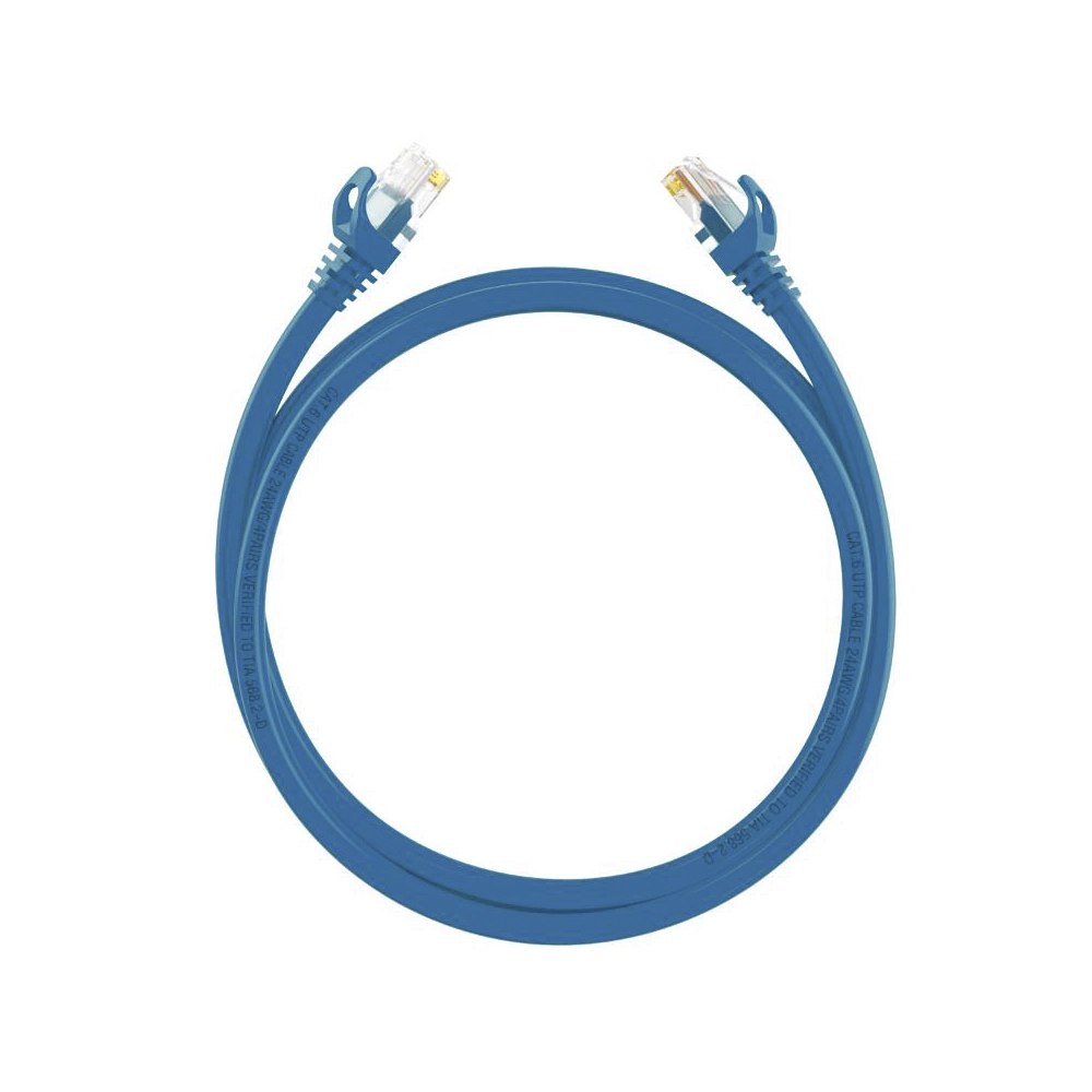 Patch Cord Hikvision Cat6 1Mt Azul Ds-1np6ueco Rendimiento Garantizado