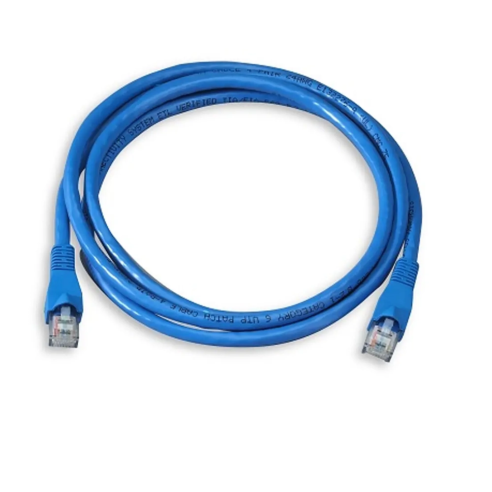 Patch Cord UTP Cat 6A Azul 3Ft Alta Velocidad Redes Profesionales