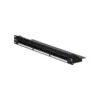 Patch Panel Cat 6 24 Puertos 1U Organizador Horizontal Integrado