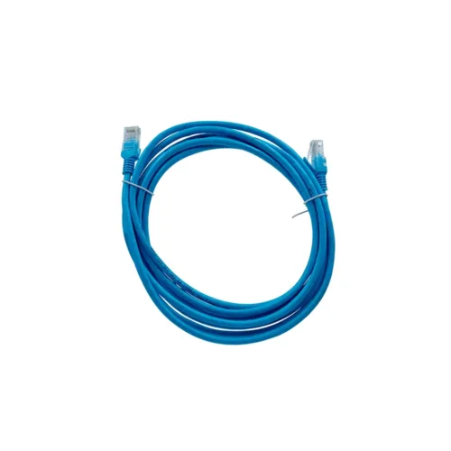 Patch-cord-Powest-Cat-6A-7ft-azul-cobre-UUTP-para-datos-1 Patch Panel Cat 6A 24 Puertos 1U Rack con Etiquetas Intercambiables